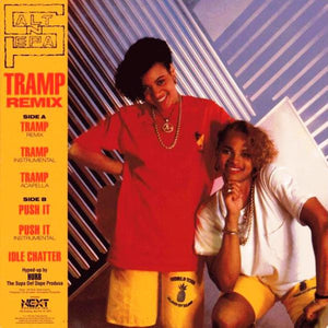 SALT N PEPA | TRAMP REMIX / PUSH IT - RED WAX 12