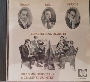BRAHMS / BUSCH STRING QUARTET | HORN TRIO IN E FLAT OP 40
