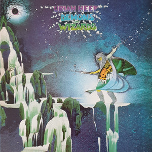 URIAH HEEP | DEMONS AND WIZARDS - NZ / AU - TAPE ON COVER