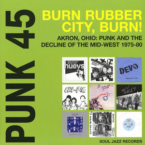 VARIOUS | BURN RUBBER CITY BURN (2LP)
