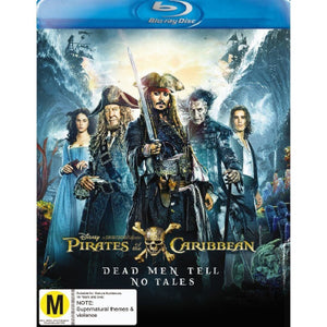 MOVIE BLFAM | PIRATES OF THE CARIBBEAN - DEAD MEN TELL NO TALES (BLU - RAY)