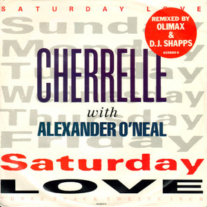 CHERRELLE ALEXANDER ONEAL | SATURDAY LOVE 12 1990 REMIX