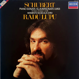 SCHUBERT | PIANO SONATA D.958 / MOMENTS MUSICAUX D.790 - LUPU