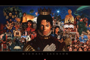 MICHAEL JACKSON COLLAGE POSTER 240