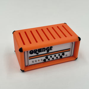 GUITAR PICK HOLDER ORANGE AMP SHAPED