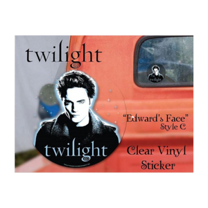 TWILIGHT STICKER EDWARD CLEAR