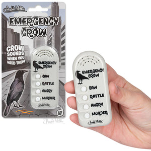 EMERGENCY CROW TALKING KEYCHAIN
