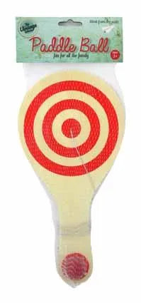 WOODEN PADDLE BALL RETRO GAME (TARGET)