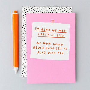 PLAY WITH YOU GREETING CARD