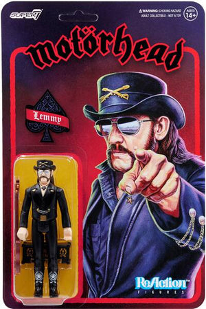 LEMMY MOTORHEAD REACTION RETRO FIGURE