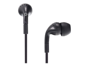 CLASSIC STEREO EARPHONES (BLACK) (NOISE ISOLATION)
