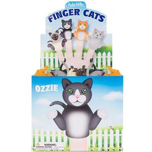 CATS FINGER PUPPETS SINGLES ASSORTED 3.50 ea OR 5 for $15