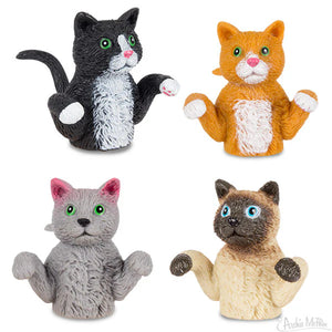 CATS FINGER PUPPETS SINGLES ASSORTED 3.50 ea OR 5 for $15