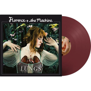 FLORENCE AND THE MACHINE | LUNGS (10TH ANNIVERSARY BURGUNDY EDITION) (VINYL)