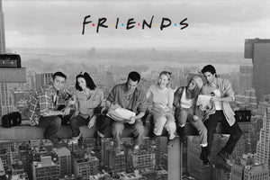 FRIENDS LUNCH ON A SKYSCRAPER POSTER 650