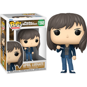 APRIL LUDGATE PARKS AND REC POP FIGURINE 15TH ANNIVERSARY