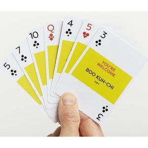 LEARN MANDARIN PLAYING CARDS