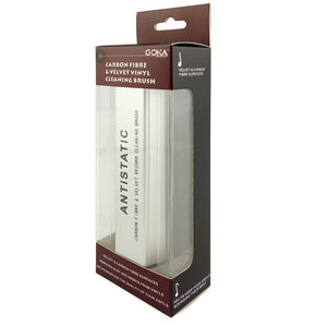 VELVET PAD AND CARBON FIBRE 2 IN 1 BRUSH ANTI STATIC GK-R15