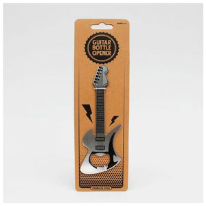 GUITAR BOTTLE OPENER KEYRING ROCKSTAR