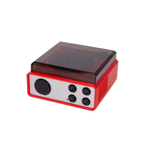 RECORD PLAYER SHAPED SPEAKER USB RECHARGABLE