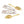 GOLDEN SNITCH HAIR CLIP SET