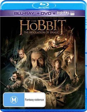 MOVIE BLFAM | HOBBIT - DESOLATION OF SMAUG (BLU - RAY/DVD/DIGITAL HD)