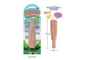 WOODEN DUCK CALLER BIRD NOISE MAKER