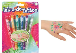 TATTOO PENS INK A DO 6-PACK