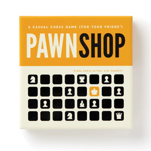 MAGNETIC FRIDGE CHESS PAWN SHOP GAME