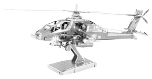 METAL EARTH AH-64 APACHE HELICOPTER PUZZLE