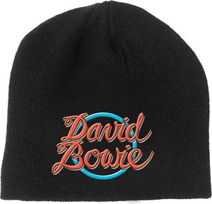 DAVID BOWIE LOGO BEANIE
