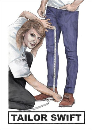 TAILOR SWIFT GREETING CARD