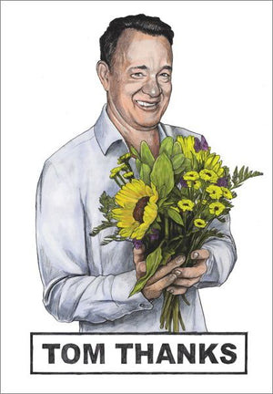 TOM THANKS GREETING CARD
