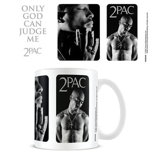 TUPAC ONLY GOD CAN JUDGE ME MUG