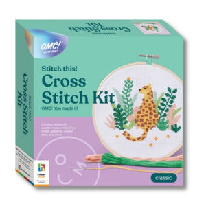 OMG STITCH THIS CROSS STITCH LEOPARDS