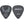 HARLEY DAVIDSON PLAYERS GUITAR PICK BLACK