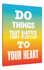 CHRONICLE BOOKS | DO THINGS THAT MATTER TO YOUR HEART NOTEBOOK COLLECTION