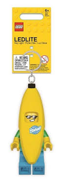LEGO BANANA GUY KEYRINGS MINIFIGURE TORCH