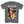 HOLE LIVE THROUGH THIS TEE CHARCOAL