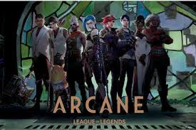 ARCANE LEAGUE OF LEGENDS POSTER MAXI SIZE 677