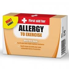 ALLERGY TO EXERCISE MINTS SWEET FIRST AID MINTS