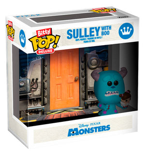 SULLY WITH DOOR MONSTERS INC BITTY POP DELUXE