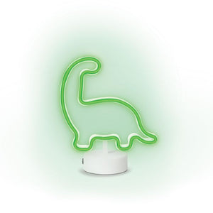 GREEN DINOSAUR NEON LED LAMP LIGHT DIPLODOCUS