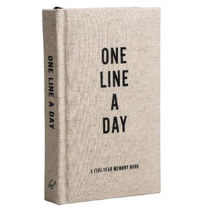 JOURNAL | ONE LINE A DAY CANVAS JOURNAL