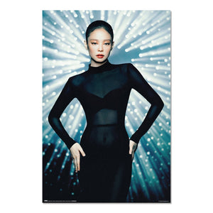 JENNIE BLACKPINK BLACK DRESS POSTER 332