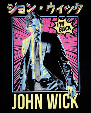 JOHN WICK JAPANESE NEON TEE