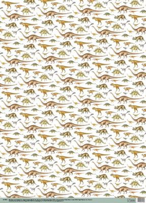 DINOSAURS GIFT WRAP