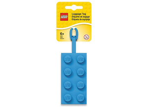 LEGO BLUE BRICK BAG TAG