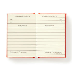 DUMB THINGS MY KID SAID TINY DIARY JOURNAL 7X1X10CM