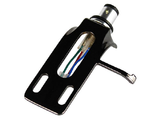 HEADSHELL LONG SLOT STYLE (BLACK CHROME)